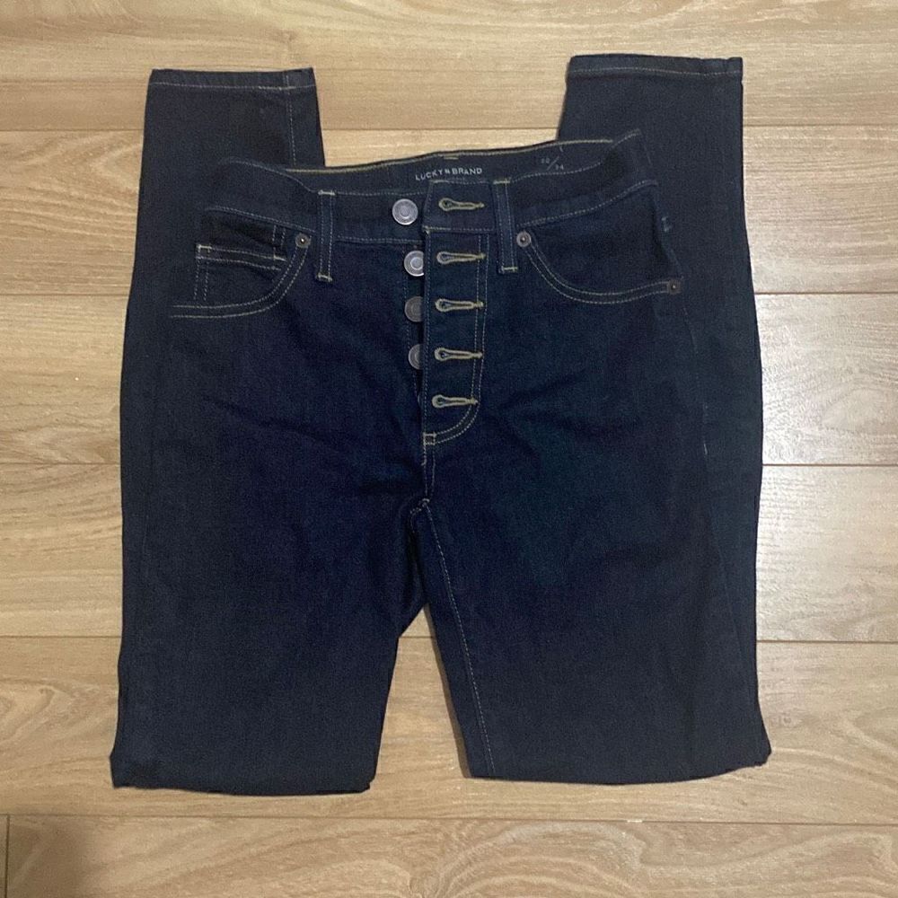 ‎lucky brand high rise skinny bridgette size 24
